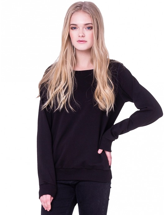 Czarna Bluza Basic HEROESQUE