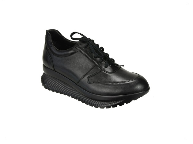 sneakersy damskie Sneakersy skórzane   (6191)