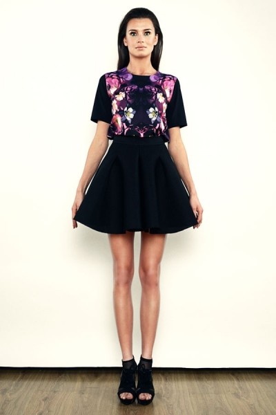 T-shirt - kolorowy print - model 02 milita nikonorov