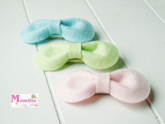 Momiliowe spinki pastelove Momilio