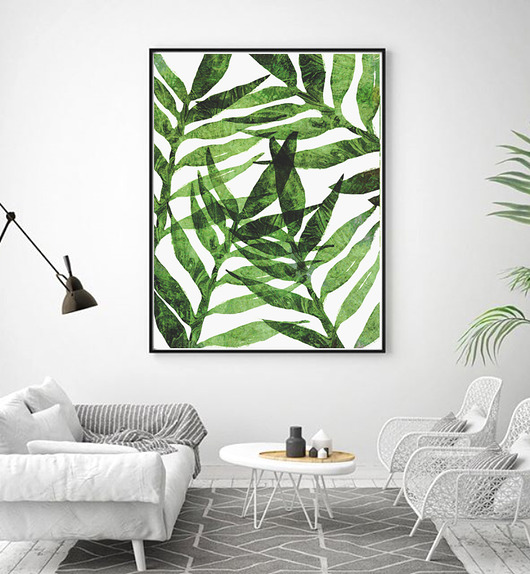 Leafs| 100x70 cm Milo Mi
