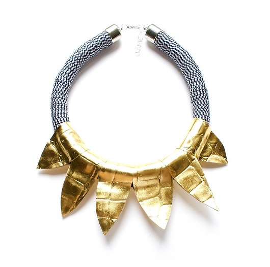 Glam braid gold Republika jewelry