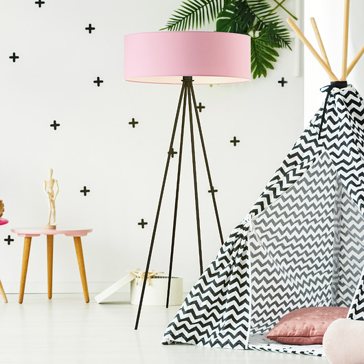 lampy podłogowe Loftowa lampa podłogowa do czytania w salonie IBIZA KIDS