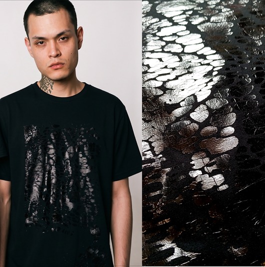 t-shirty męskie T-shirt  black x black