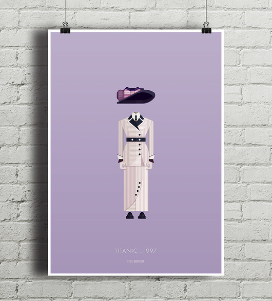 Titanic - plakat A4 minimalmill