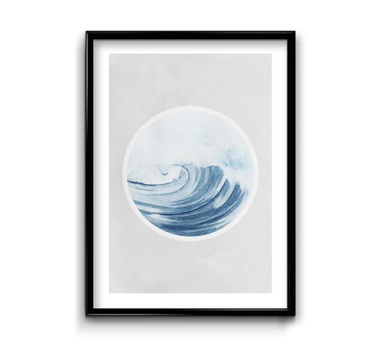 plakaty Plakat Akwarelowy Ocean No.1