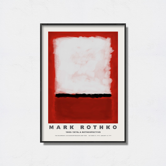plakaty Mark Rothko  - Exhibition Poster