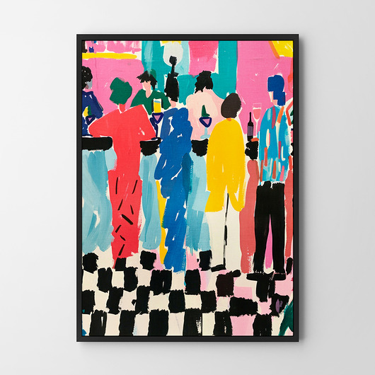 plakaty Plakat Gra w szachy