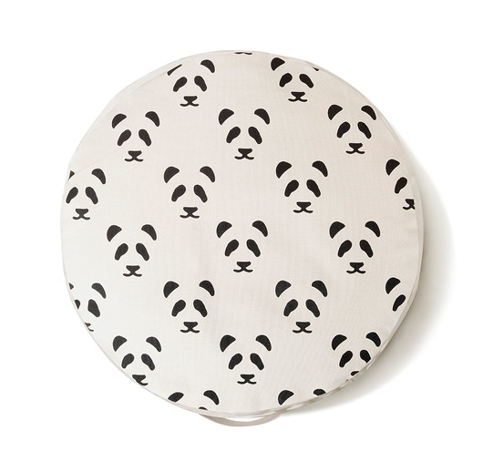 pufa dla dziecka BINI PUF black pandas