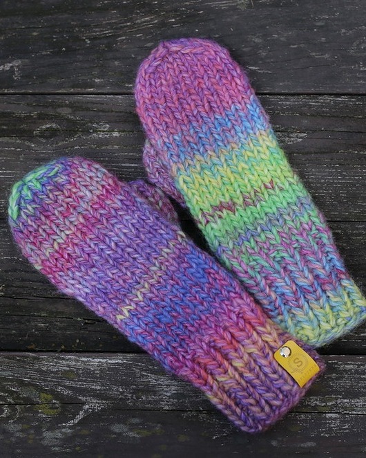 rękawiczki damskie MAXCOLOR kolorowe rękawiczki "cukierek"