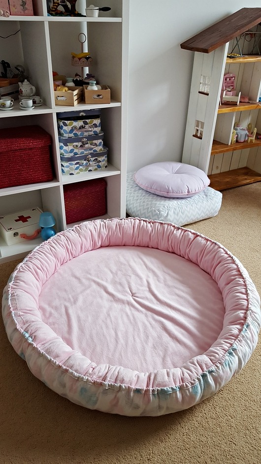 Mata dla niemowląt do zabawy i leżakowania Lucky Kids