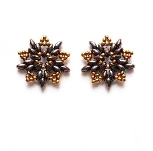 Glossy earrings Republika jewelry