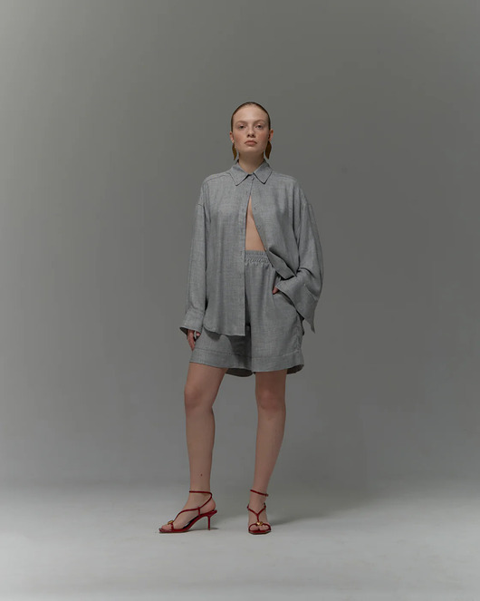 szorty damskie Szorty Sway cool grey