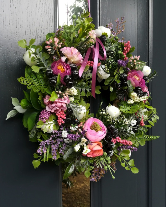 wianek " flowers" ci sza