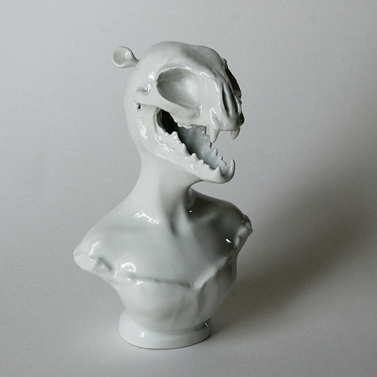 figurki i rzeźby Paszczak porcelanowa figurka