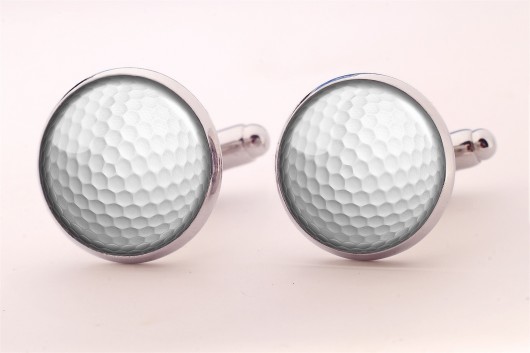Spinki do mankietów PIŁKA GOLFOWA EGGinEGG