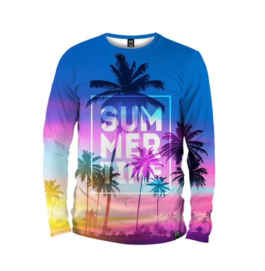 bluzy męskie Koszulka Longsleeve Męska DR.CROW Summer Time