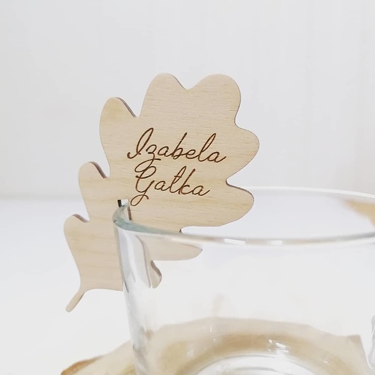 Winietka na kieliszek - różne wzory JJ Studio