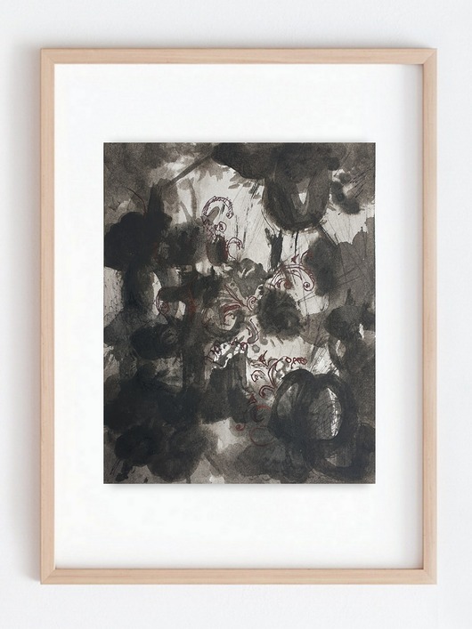 grafiki i ilustracje Abstrakcja nr 08 kolekcja Ogród Eden, oryginał