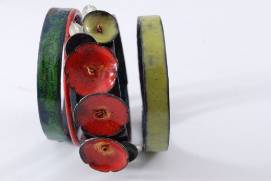 POPPY - emaliowane bransolety  Dorota Oyrzanowska