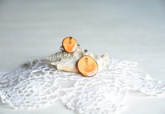Prosto z drzewa - komplet biżuterii MyPieceOfWood