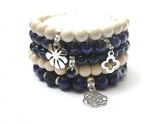 Zamówienie Ivory and dark blue vol. 2 /06-2014/  KiKa pracownia