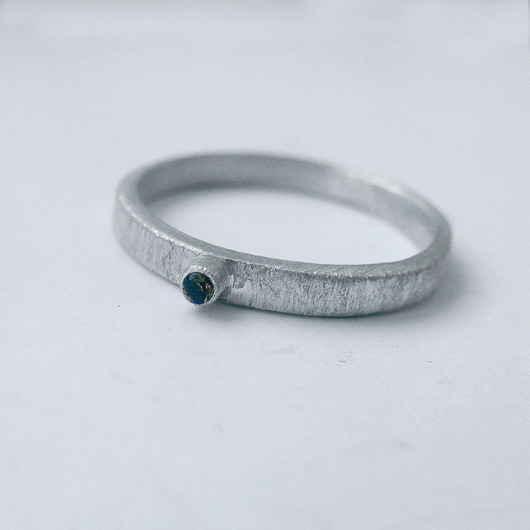 pierścionki srebrne Pierścionek OKRĄG