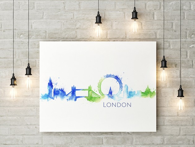Plakat Panorama LONDYN Well Wall