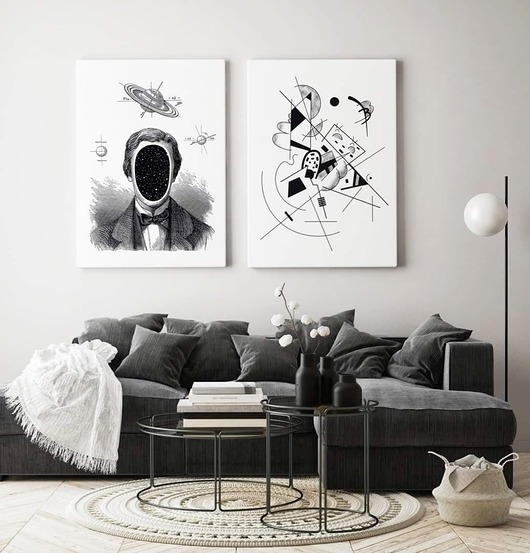 plakaty Zestaw plakatów - Kandinsky i Człowiek kosmos