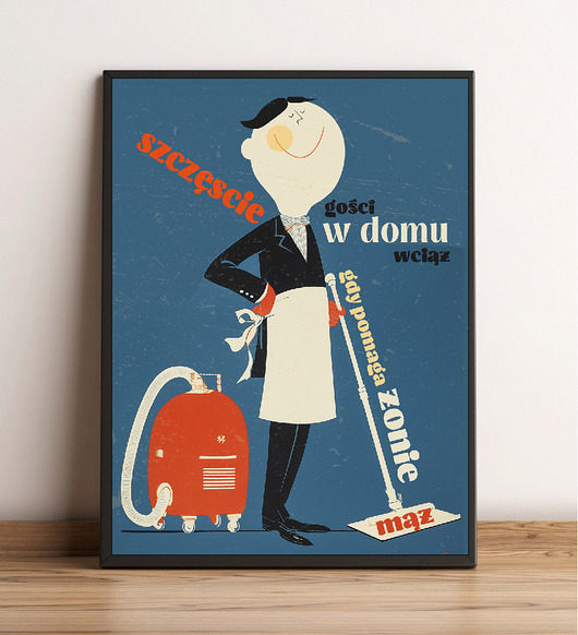 plakaty Plakat  30cmx40cm TAKI MĄŻ