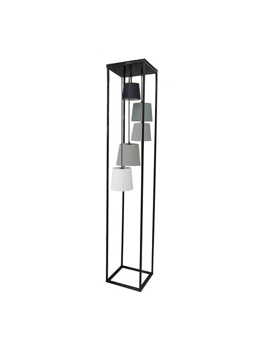Lampa podłogowa Levels Black, 180x32x32 cm Home Design