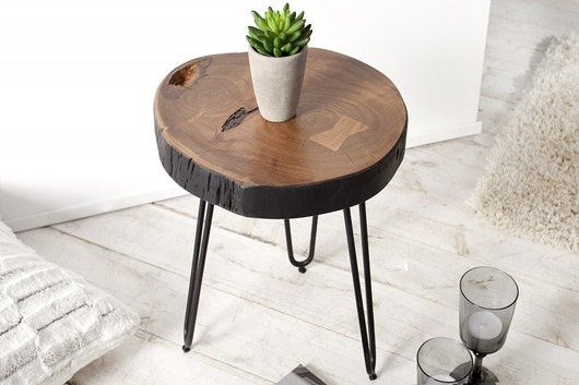 Stolik kawowy Voo Doo akacja 40cm (Z35906) Home Design