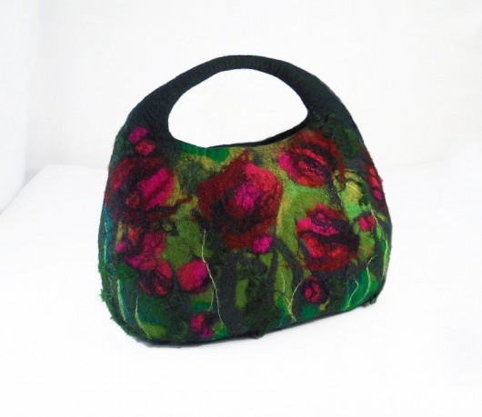 Jedwabnofilcowa Torebka: Living Bag filcant