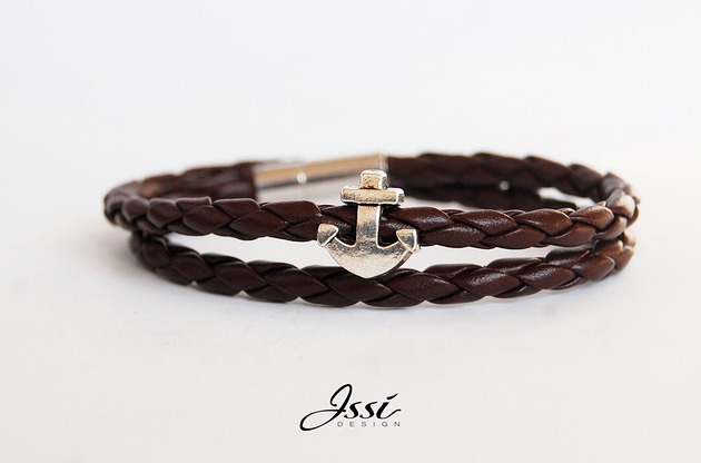 biżuteria męska bransoletka męska SIMPLE ANCHOR-kolory