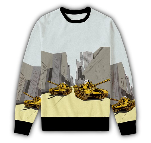 BLUZA CZOŁGI - SzafaMyśli SzafaMysli