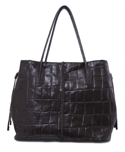 Torebka damska skóra naturalnaVP 962-1Dark brown Vera Bags