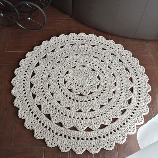 dywany Dywan ze sznurka bawełnianego 110cm