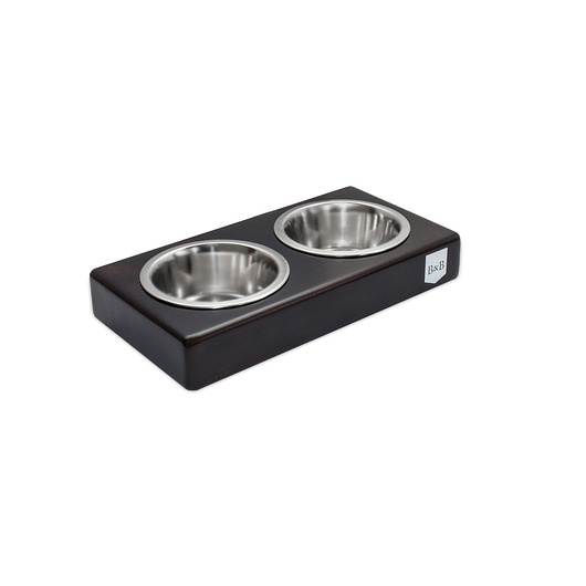 Miska dla psa DUO brązowa Bowl and Bone Republic
