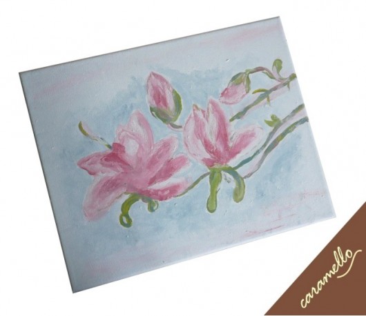 Obraz Sen o Magnoliach caramello