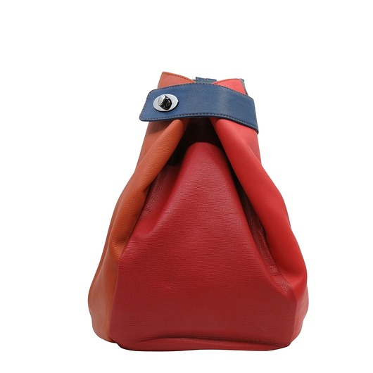 plecaki Plecak damski klasyczny skórzany kolorowy regulowane szelki kieszeń OLIVKA