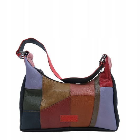 torby na ramię Torebka damska na ramię kolorowa skórzana wygodna zero waste OLIVKA