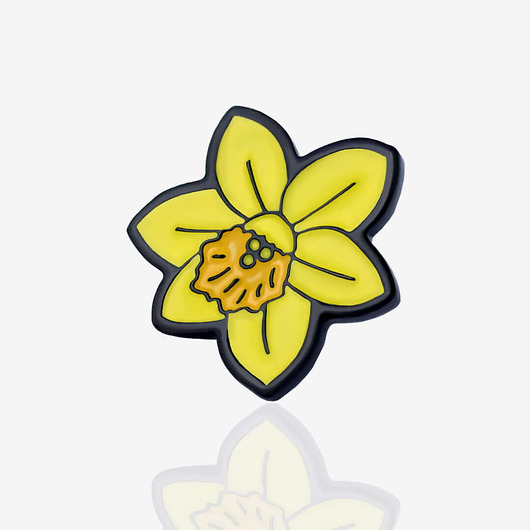 przypinki Pins "Żółty żonkil"