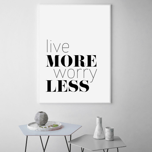 Plakat Live| 50x70 cm Milo Mi