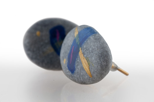 malowane kamyki Head Made art
