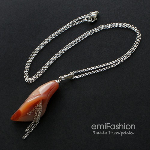 Kalia Agatu w srebrze MAREMI Jewelry