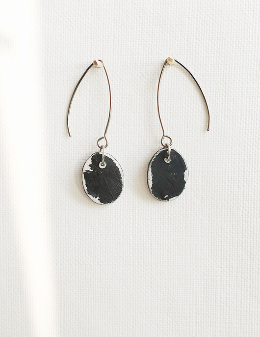 kolczyki ceramiczne Kolczyki ceramiczne długie Wabi sabi Style #2