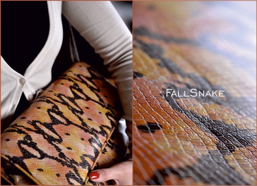 FallSnake felt label
