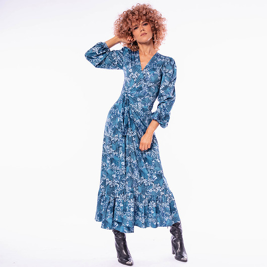 Dominika Maxi Magic Garden - sukienka boho milita nikonorov