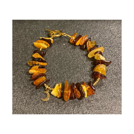 bransoletki z kamieni naturalnych Amber love