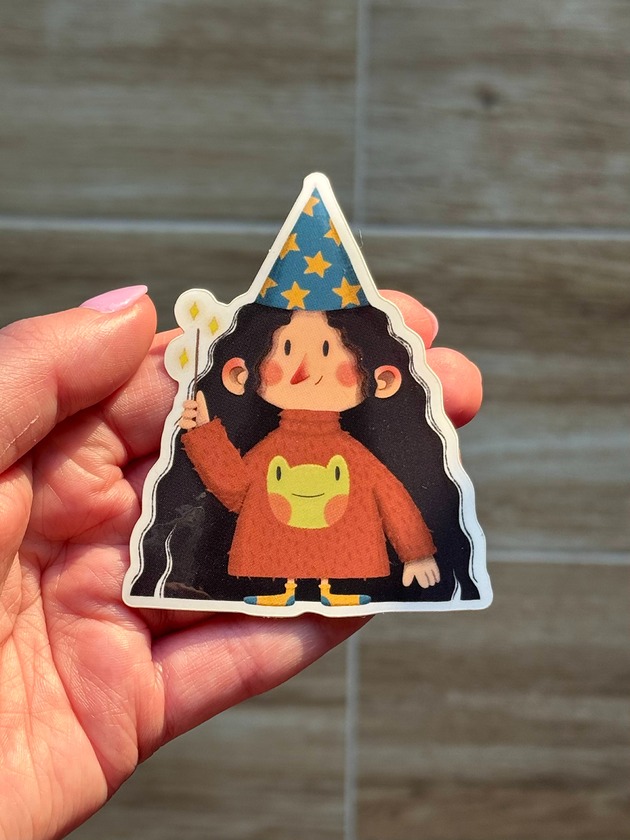 naklejki i wlepy Naklejka Wizard Girl